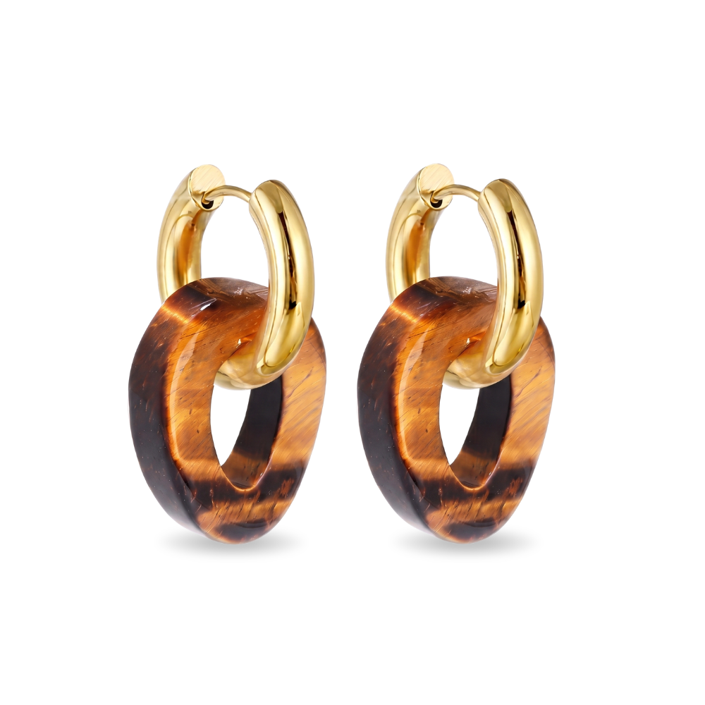 Aretes Piedra Viva Cafés