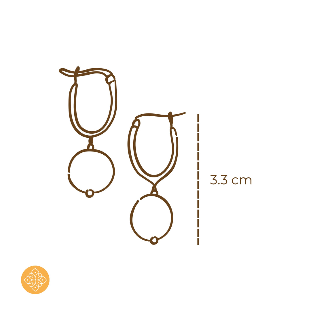 Aretes Magnolia