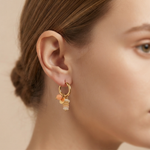 Load image into Gallery viewer, Aretes Astra Naranjas

