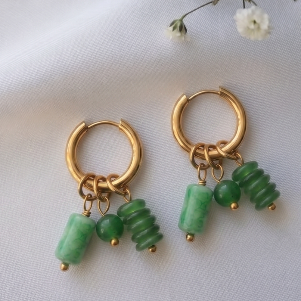 Aretes Astra Verdes